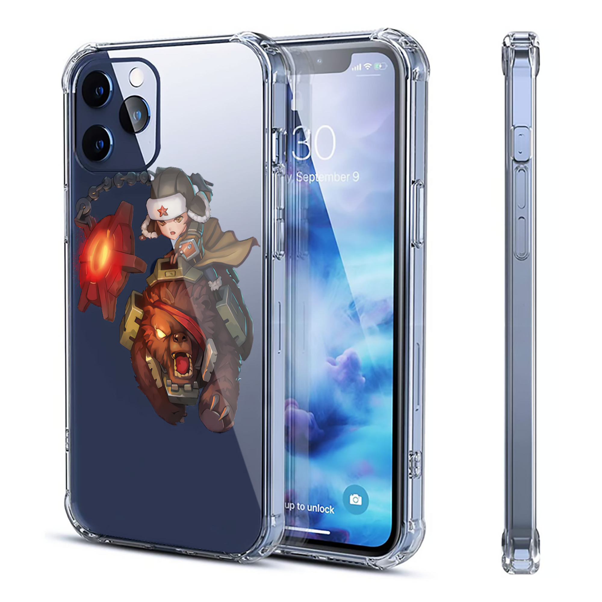 （画像用） リーグ・オブ・レジェンド League of Legends LOL 【iPhone 12シリーズ対応】透明スマホケース（クリアソフトケース）